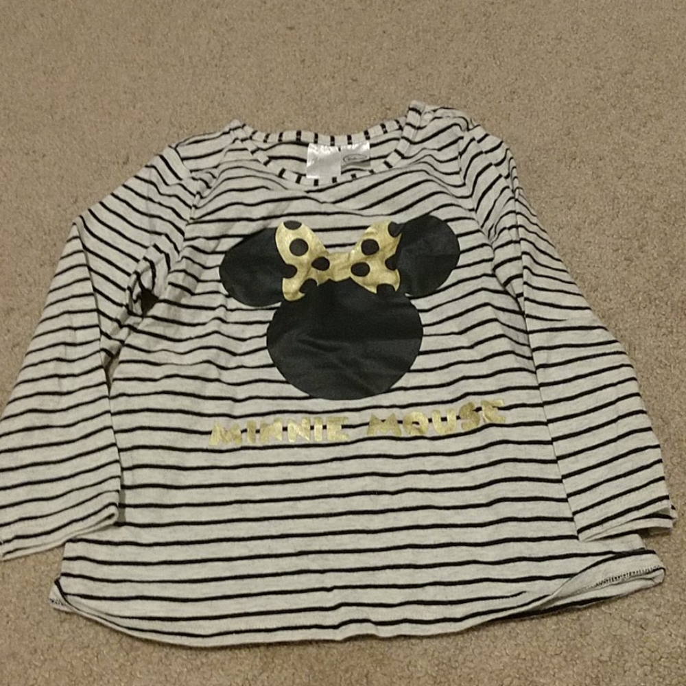Long sleeve h&m minnie mouse t-shirt.